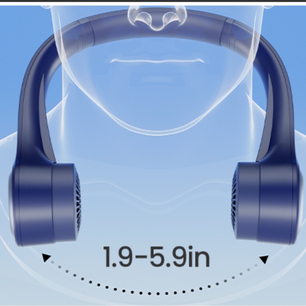NEW Portable Neck Fan - Picture 9 of 11